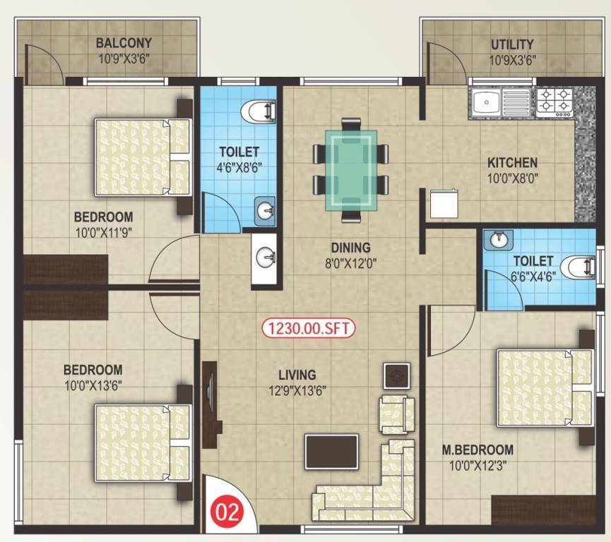  magnolia park Floor Plan Floor Plan