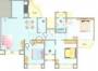 Atul Projects Blue Orbit Floor Plan (3BHK+3T)