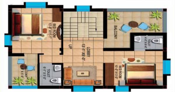  valley-phase-ii Floor Plan First Floor Plan
