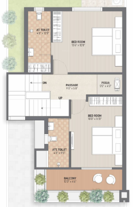  residency-phase-1 Floor Plan First Floor Plan
