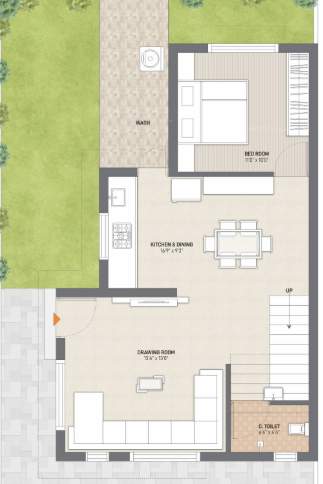  residency phase 1 Floor Plan Ground Floor Plan