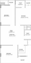  3-bhk-apartments Floor Plan Floor Plan