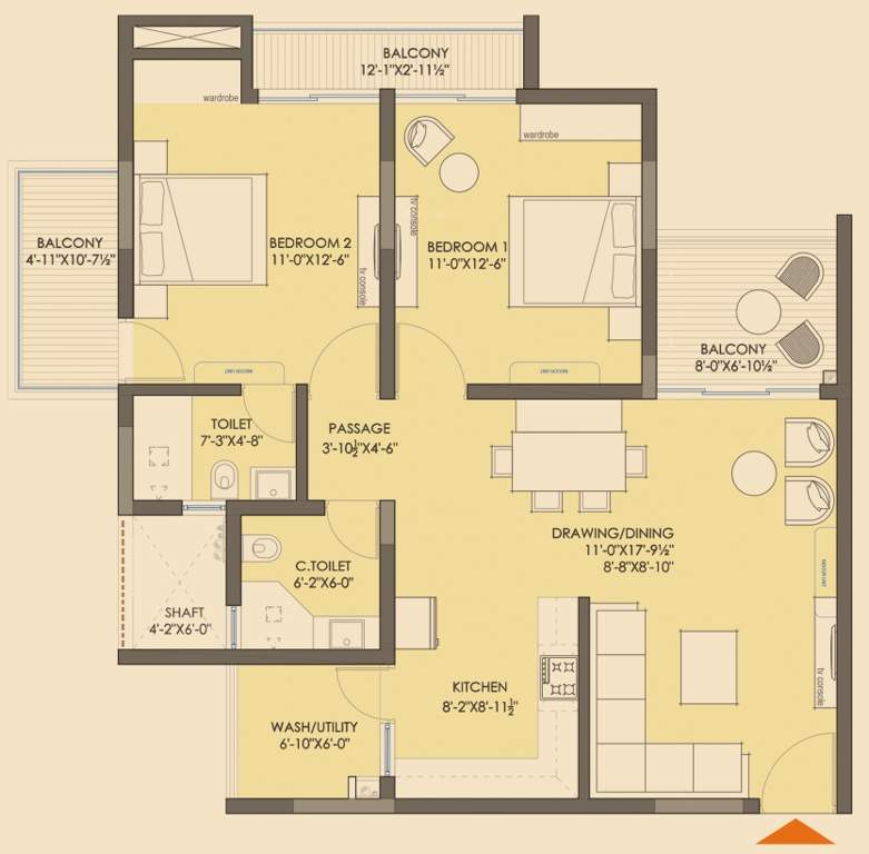  times residency Floor Plan Floor Plan