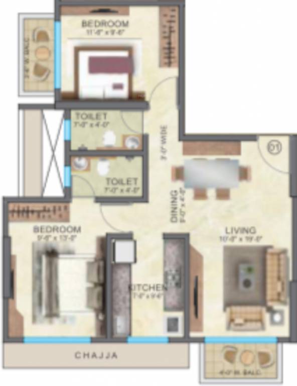  vivanta marvel Floor Plan Floor Plan