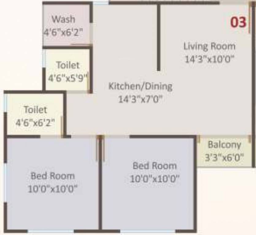  shreeji vandan phase iii Floor Plan Floor Plan