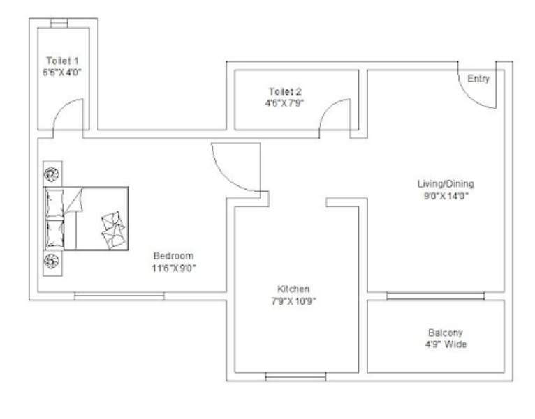  balaji estate phase 2 Floor Plan Floor Plan