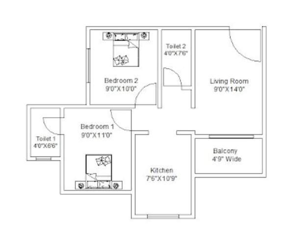  balaji estate phase 2 Floor Plan Floor Plan