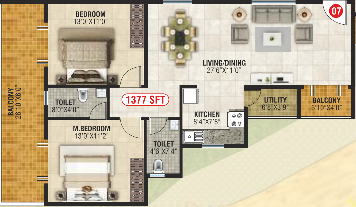  gardenia Floor Plan Floor Plan