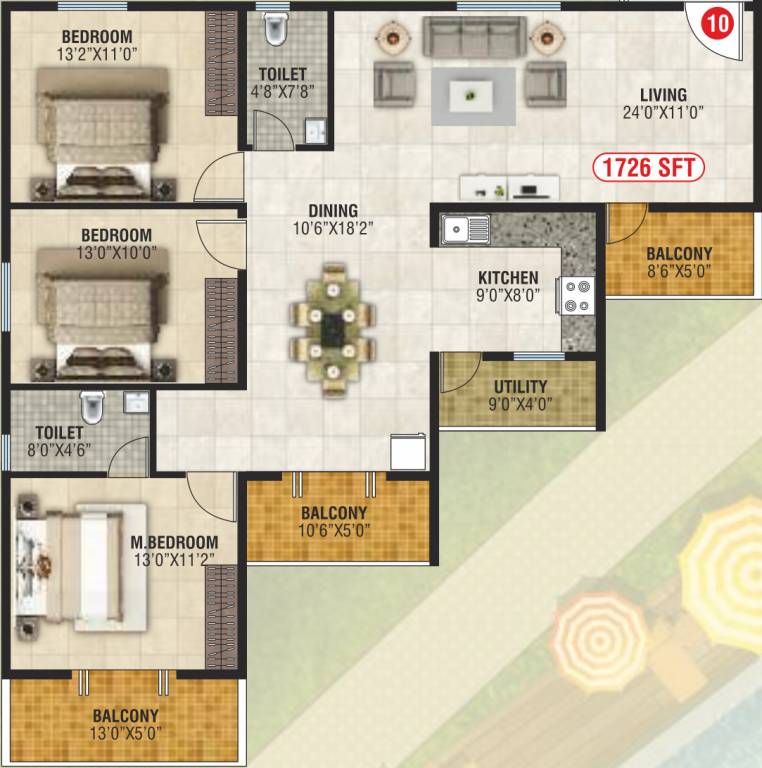  gardenia Floor Plan Floor Plan