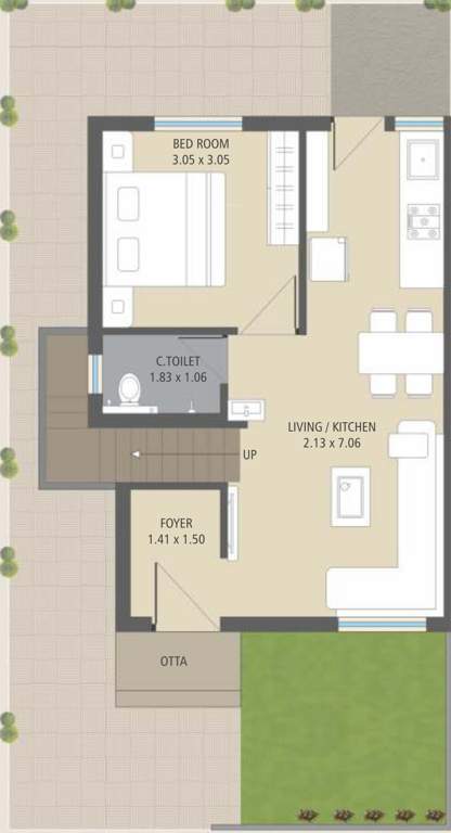  pearl Floor Plan Ground Floor Plan