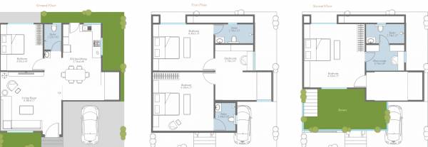  villas Floor Plan Floor Plan