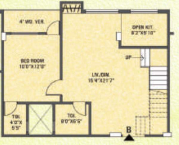  natural city Floor Plan Lower Level Duplex Plan