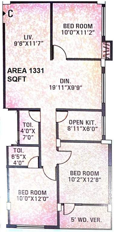  natural city Floor Plan Floor Plan
