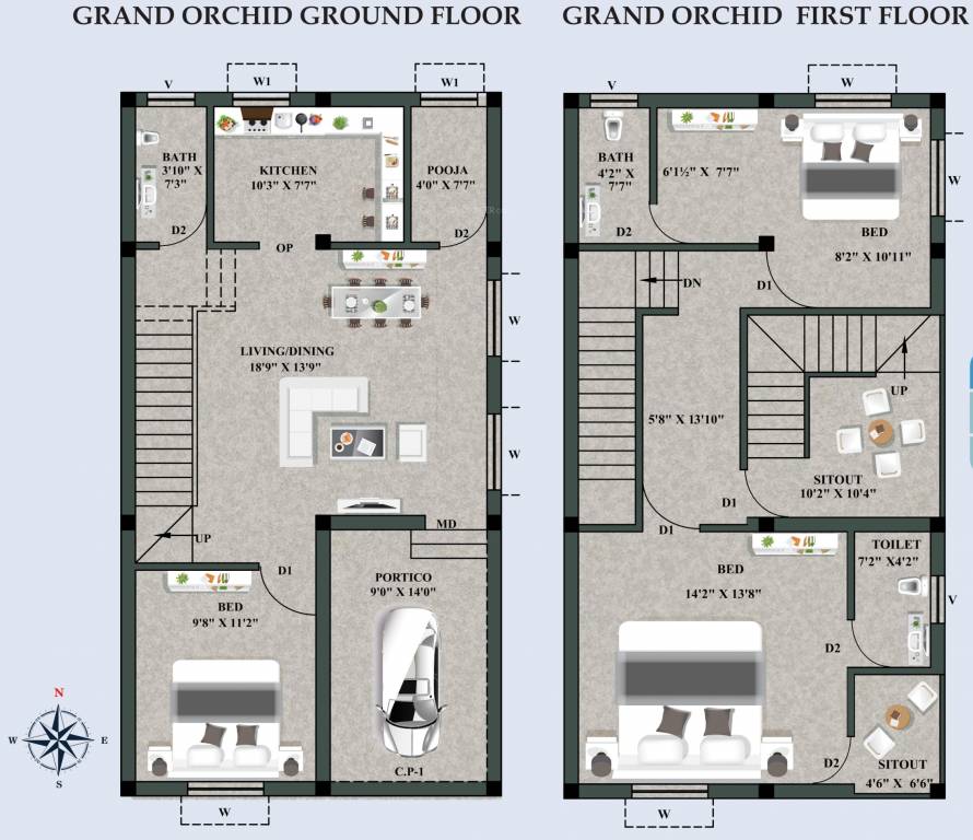  grand magnum new town Floor Plan Floor Plan