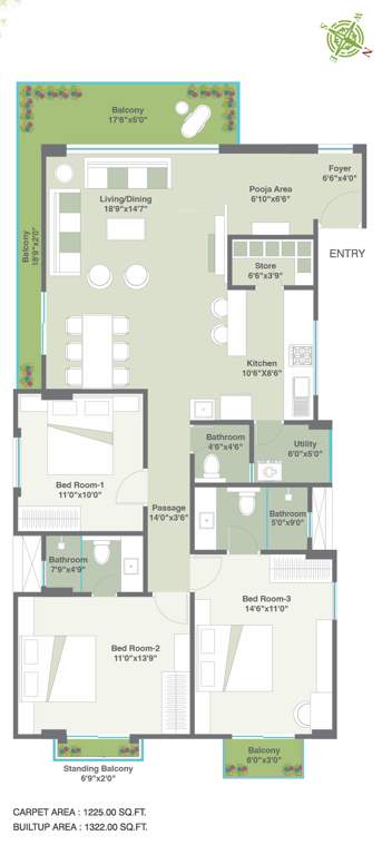 the palace green life Floor Plan Floor Plan