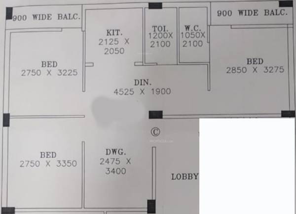  tirupati-balaji-apartment Floor Plan Floor Plan