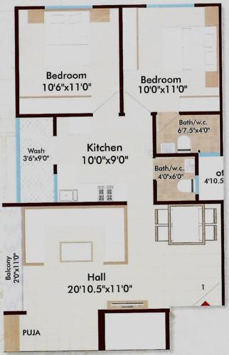  shree-vrajdham-residency Floor Plan Floor Plan