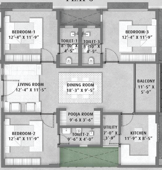  hill-top Floor Plan Floor Plan