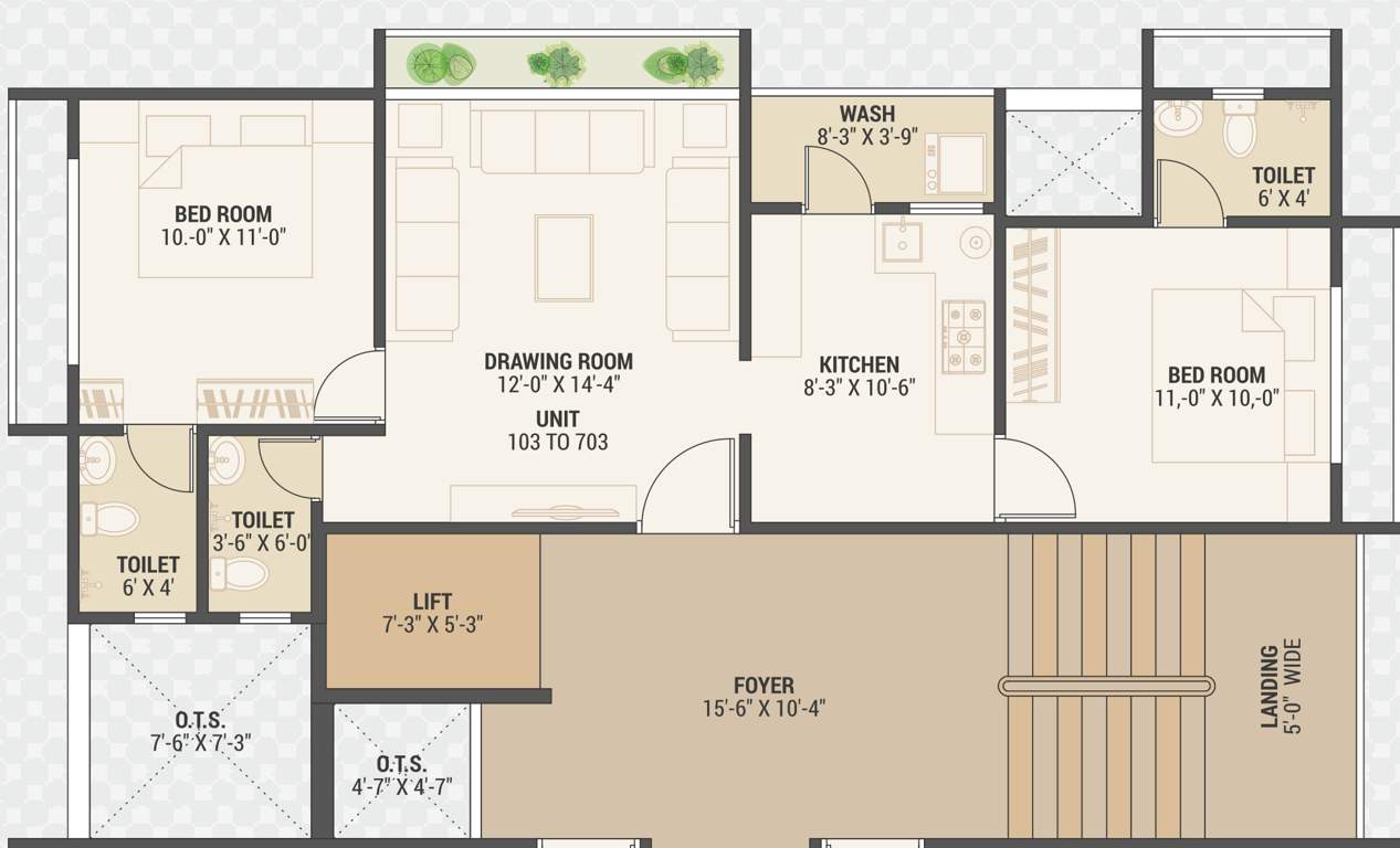  residency iii Floor Plan Floor Plan