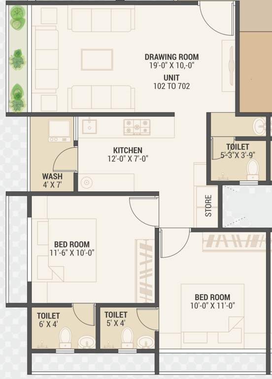 residency iii Floor Plan Floor Plan