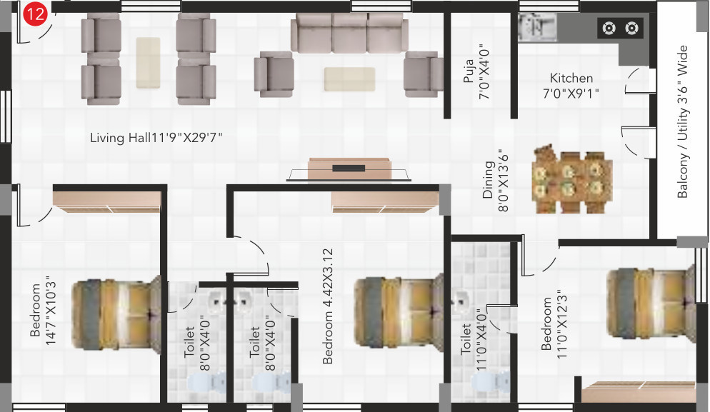 Floor Plan  grr sumitra homes Floor Plan Floor Plan