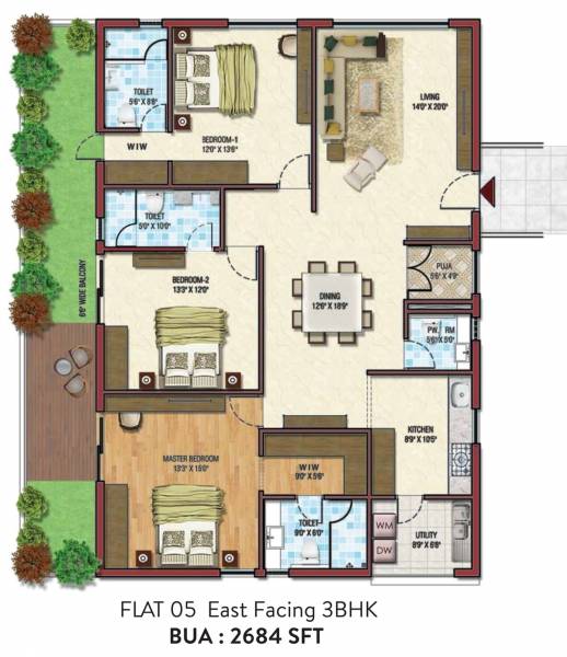  tower-ii Floor Plan Floor Plan
