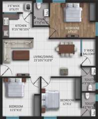  neeladri-basil Floor Plan Floor Plan