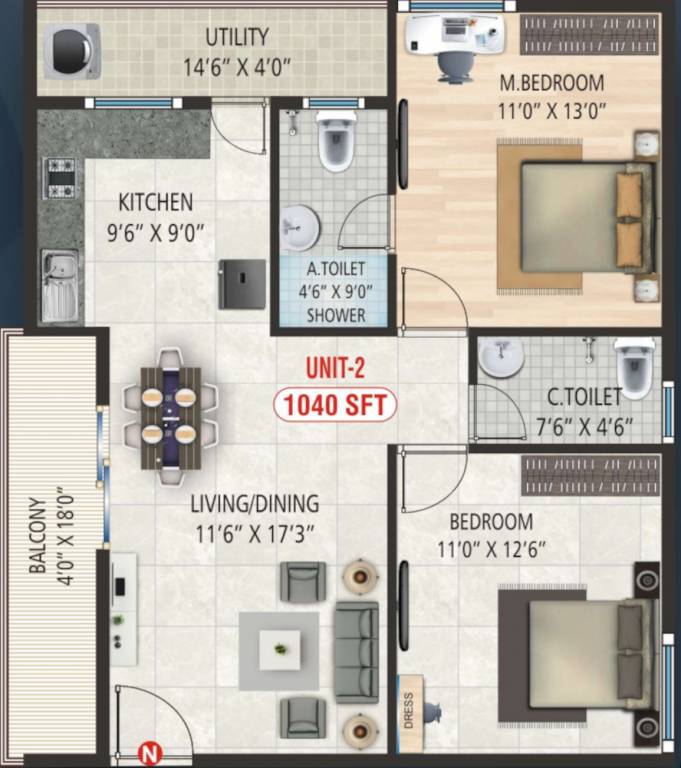  orchids Floor Plan Floor Plan