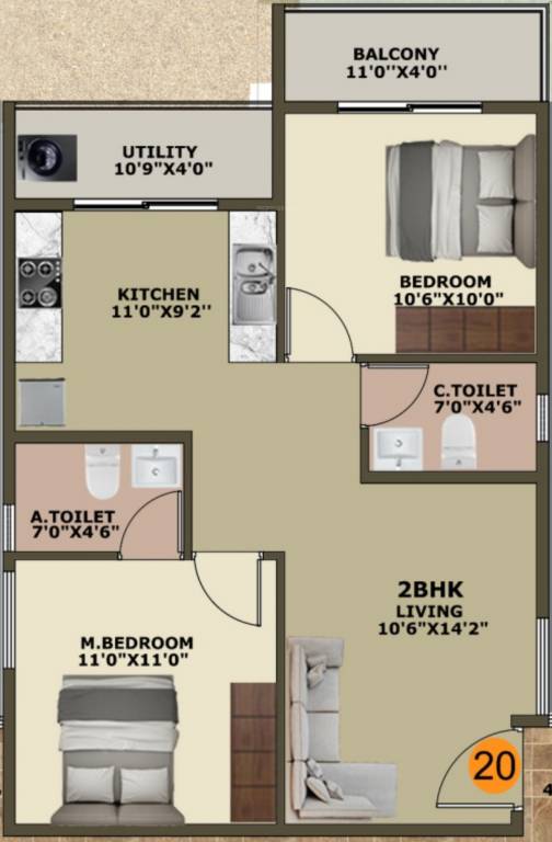  sasmara Floor Plan Floor Plan