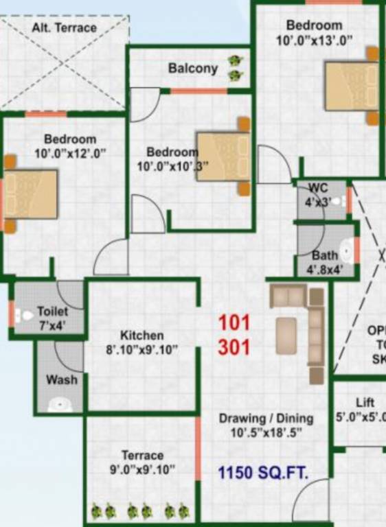 Floor Plan garden Floor Plan Floor Plan