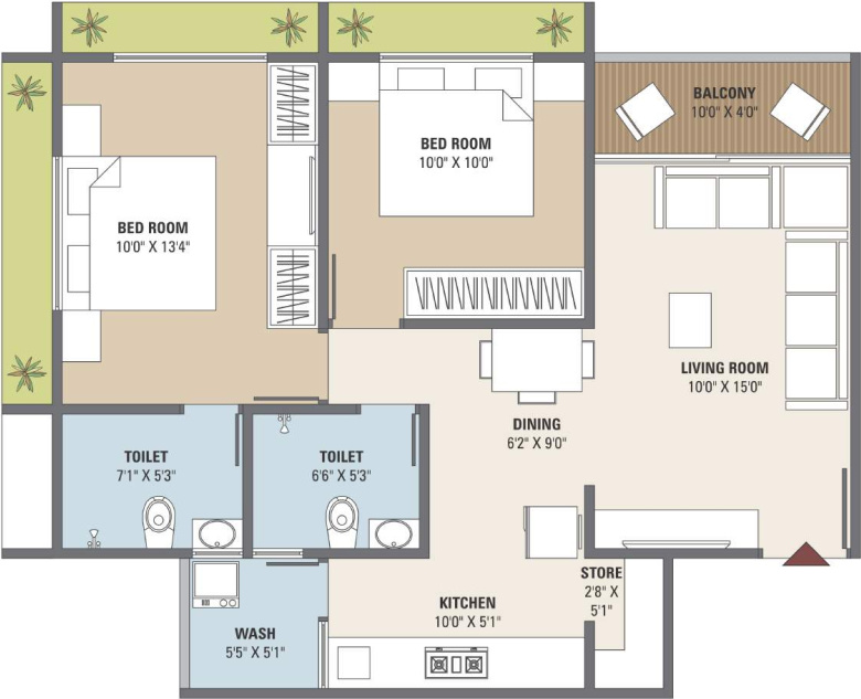  aamrakunj parshad Floor Plan Floor Plan