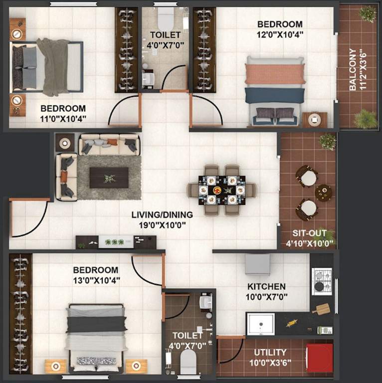  grey stone Floor Plan Floor Plan