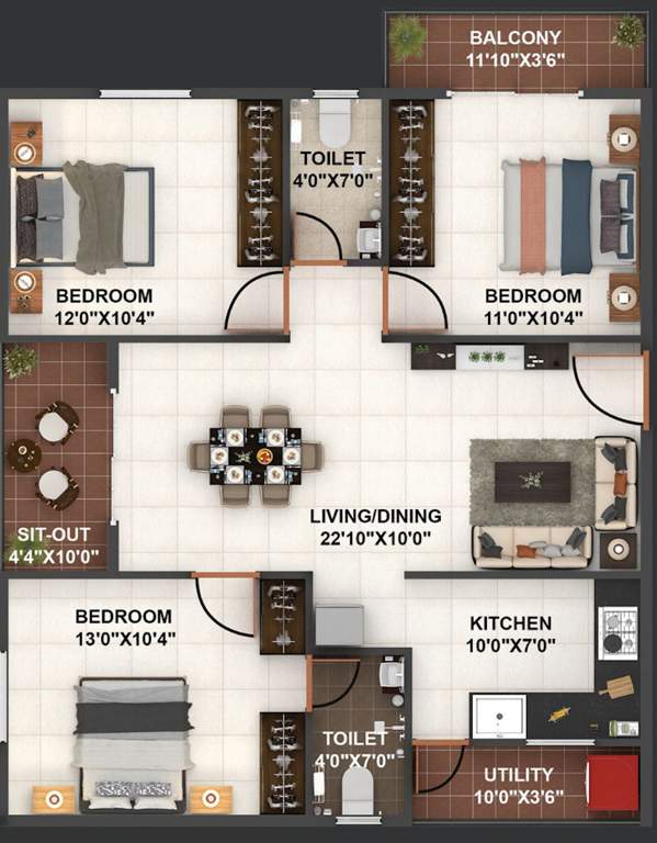  grey stone Floor Plan Floor Plan