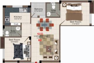 Floor Plan sakthi-flats Floor Plan Floor Plan