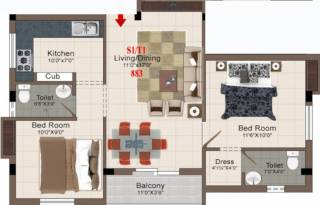 Floor Plan sakthi-flats Floor Plan Floor Plan