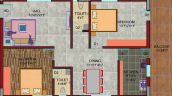  hrinda-harivillu Floor Plan Floor Plan