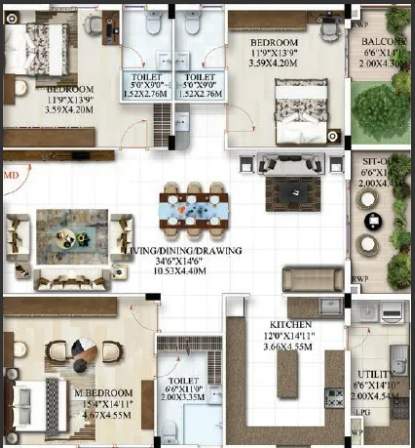  praneeth kkrs pranav jaitra Floor Plan Floor Plan