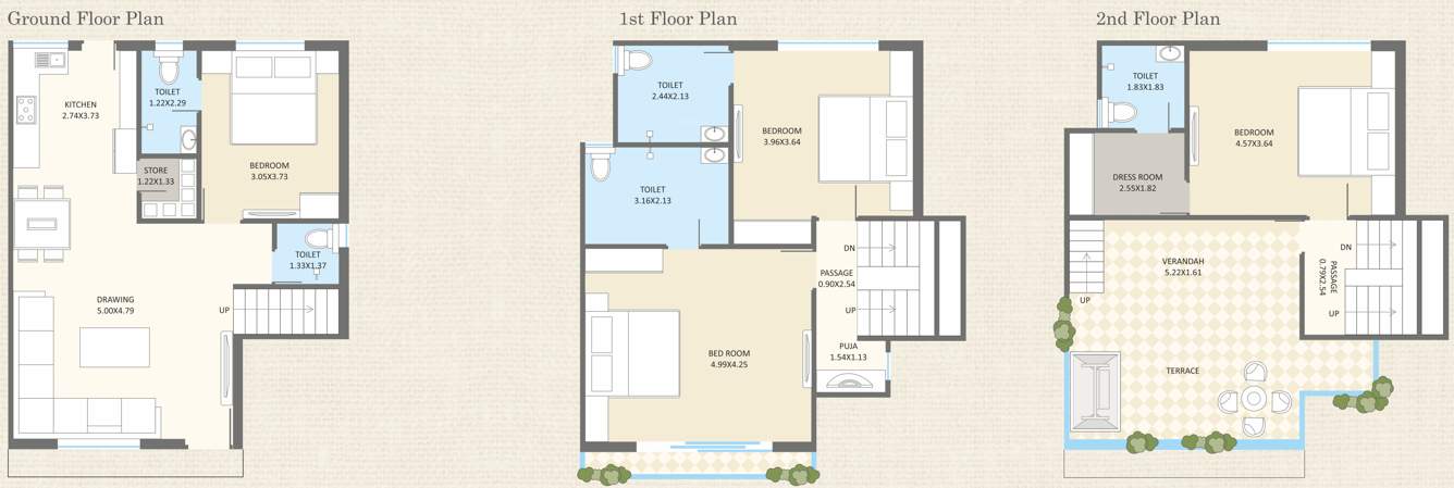 redcoral villa Floor Plan Floor Plan