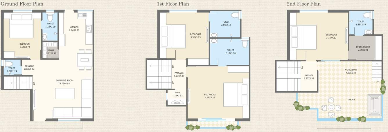  redcoral villa Floor Plan Floor Plan