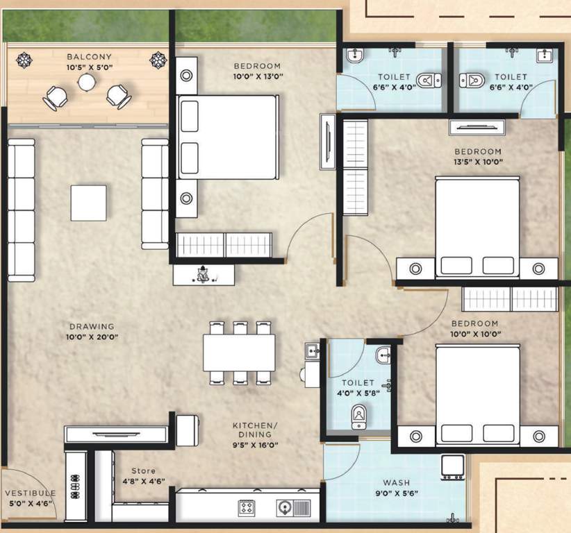  casa amplio Floor Plan Floor Plan