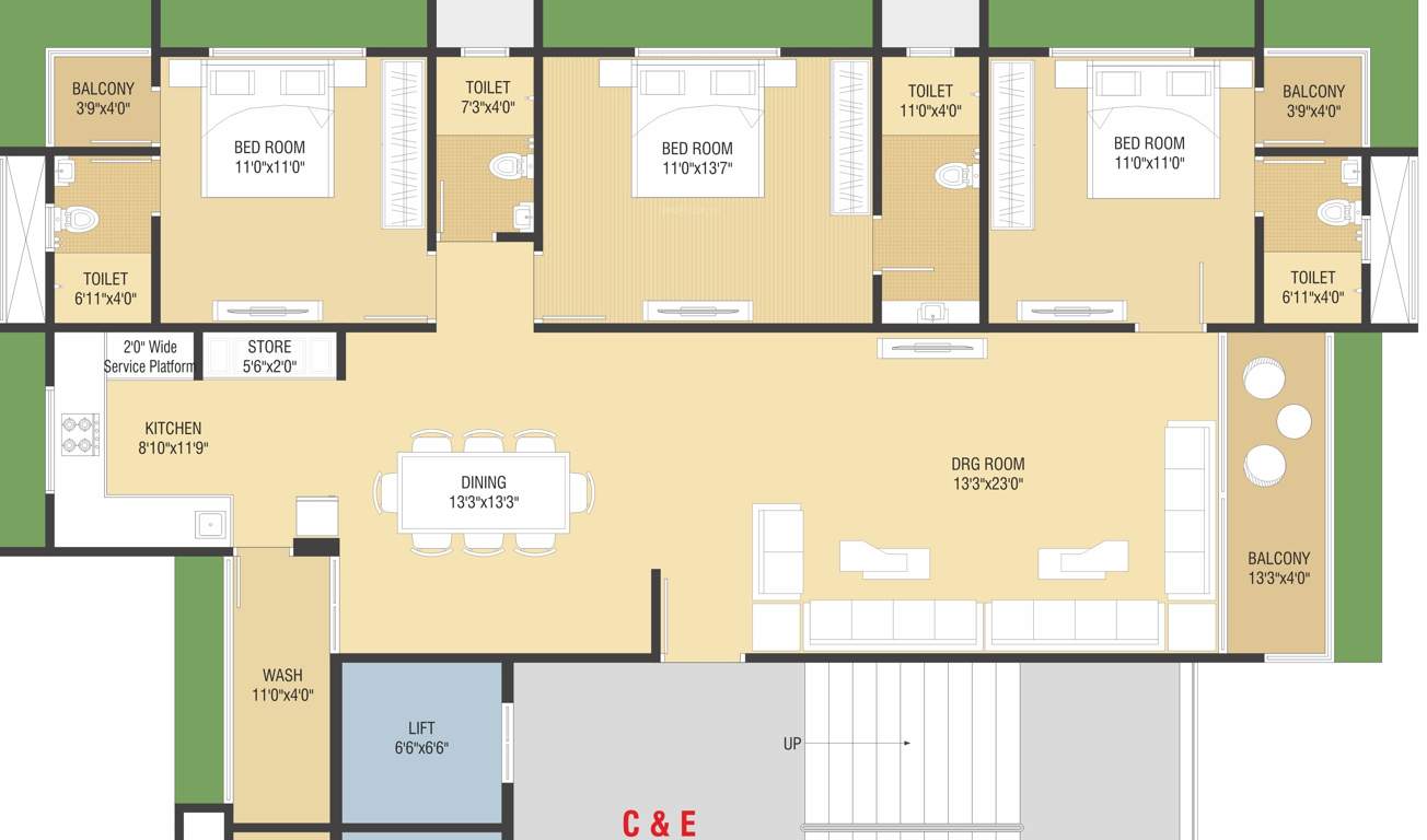  elegance Floor Plan Floor Plan