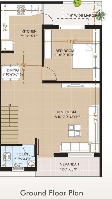  lakeview 2 Floor Plan Ground Floor Plan