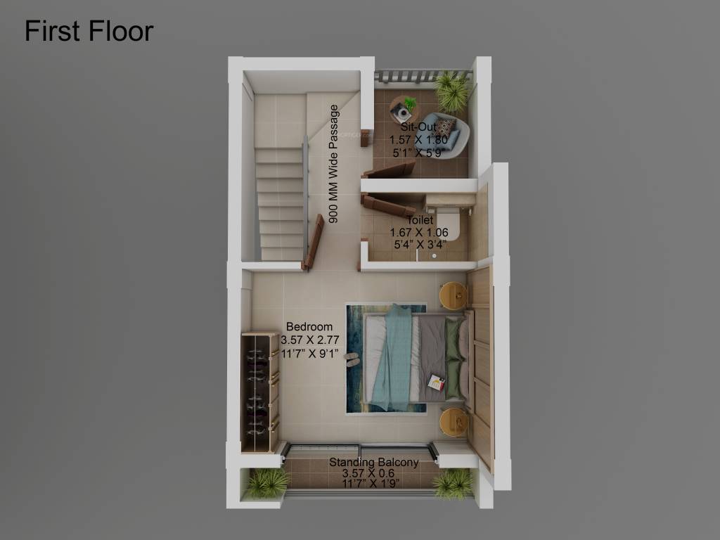  47 rowland park Floor Plan First Floor Plan
