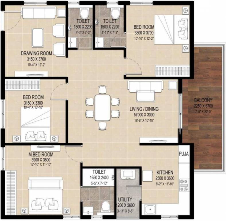  the royal park Floor Plan Floor Plan