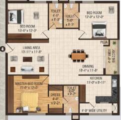 Floor Plan  karthikeya-panorama Floor Plan Floor Plan