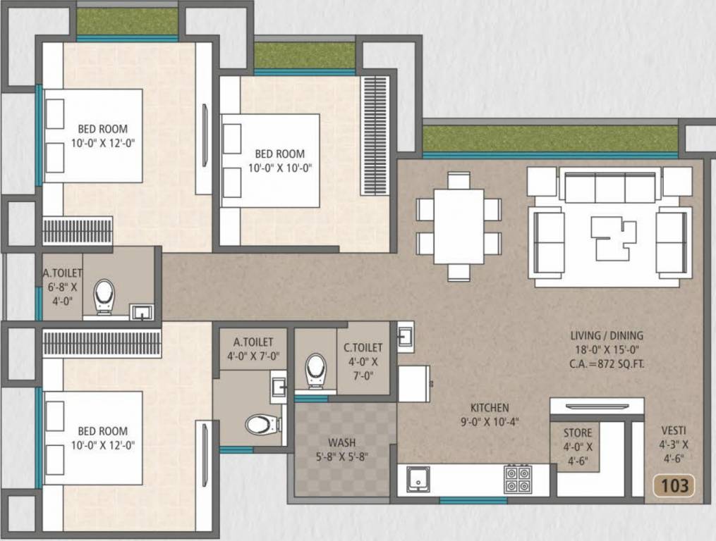 gardenia Floor Plan Floor Plan