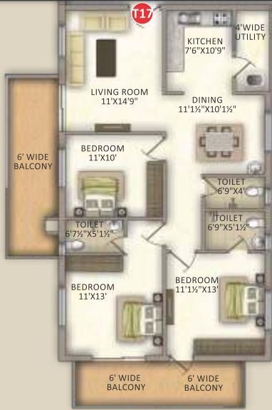 Floor Plan meda prestige Floor Plan Floor Plan