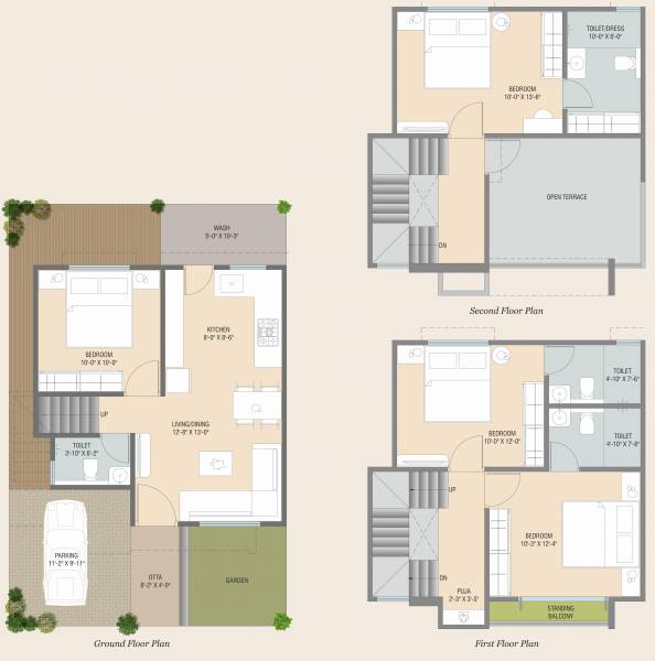  shree-aarna-bungalows Floor Plan Floor Plan