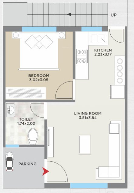 vatika Floor Plan Ground Floor Plan