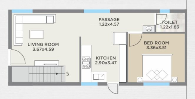 vatika Floor Plan Ground Floor Plan
